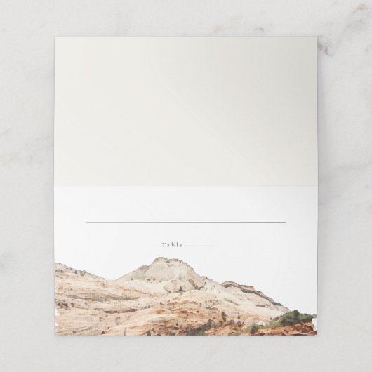 ウォーターカラーシオンナショナルパークゲスト名 プレイスカード (外部開封)