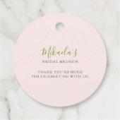 ウォーターカラーシャンパンアンドドリップケーキブライダルブランチ フェイバータグ (裏面)