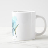 ウォーターカラーシリーズ: サバ ジャンボコーヒーマグカップ (右)