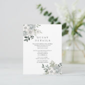 ウォーターカラーシルバーセージゲスト詳細 エンクロージャーカード (スタンド正面)