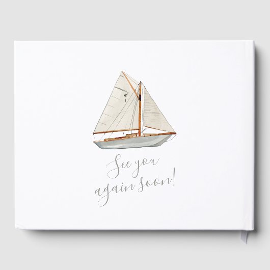 ウォーターカラーシルボートビーチハウス ゲストブック (裏面)