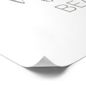 ウォーターカラーシルボートビーチハウス ポスター (角)