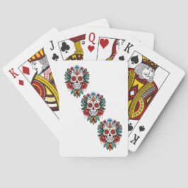 ウォーターカラーシンコデマヨシュガーカラフルスカル トランプ