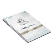 ウォーターカラーシーグルスビーチ ノートブック (右側)