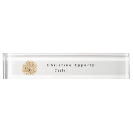 ウォーターカラーシーシェルビーチハウスバケーションレンタル デスクネームプレート