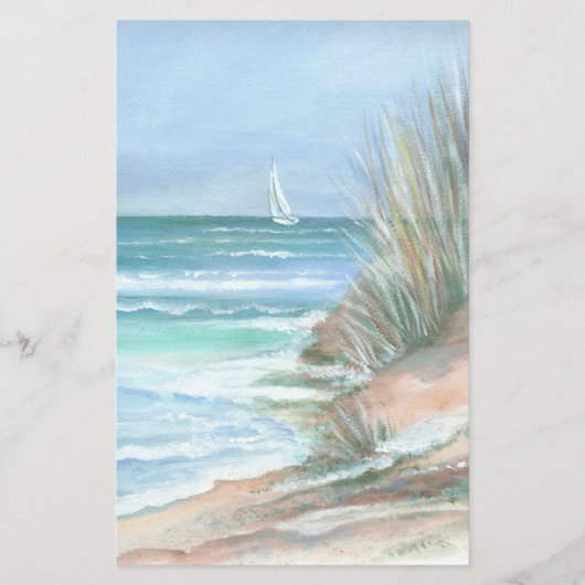 ウォーターカラーシースケープ紙 (正面)