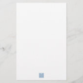 ウォーターカラーシーセルビーチハウス 便箋 (裏面)