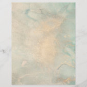 ウォーターカラーシーブリーズビーチスクラップブック紙 (裏面)