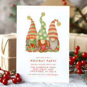 ウォーターカラースカンジナビア格言ホリデーパーティー シーズンカード