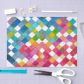 ウォーターカラースクウェアアートプリントティッシュペーパー 薄葉紙 (クラフト)