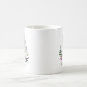 ウォーターカラースコティッシュフォールド コーヒーマグカップ (中央)