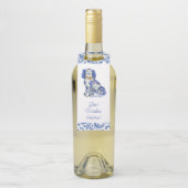 ウォーターカラースタッフォードシャードッグ ボトルネックタグ (ボトル)