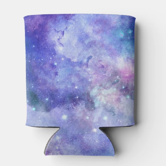 ウォーターカラースターリースカイ宇宙恋人銀河系スター 缶クーラー (裏面)