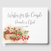 ウォーターカラーストロベリーゲストブック ゲストブック (正面)