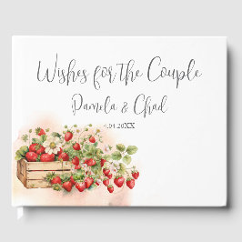 ウォーターカラーストロベリーゲストブック ゲストブック