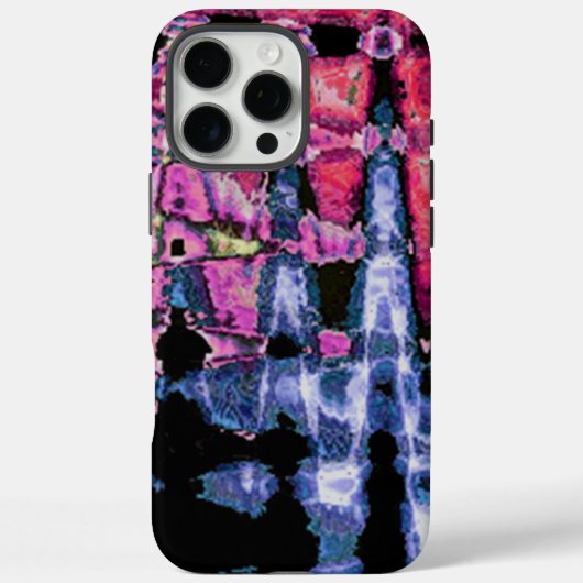 ウォーターカラーズ デザイン Case-Mate iPhoneケース (裏面)