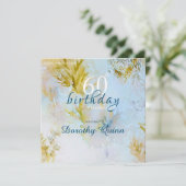 ウォーターカラーソフトヘブンリー葉ズ誕生日 招待状 (スタンド正面)