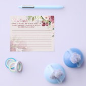 ウォーターカラータイムカプセル結婚のアニバーサリーカード チラシ (シングル)