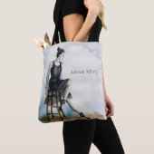 ウォーターカラーダンサートートバレエ トートバッグ (クローズアップ)