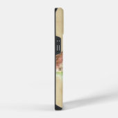 ウォーターカラーチキンズヘンルースターバーンドファーム iPhoneケース (右側面)