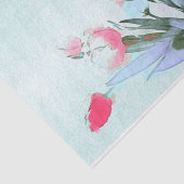 ウォーターカラーチューリップブーケ春イラストレーション 薄葉紙 (詳細)