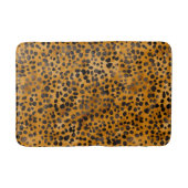 ウォーターカラーチーズプリント バスマット (正面)