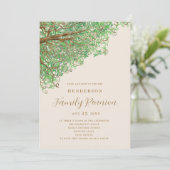 ウォーターカラーツリーファミリー懇親会招待状 招待状 (スタンド正面)