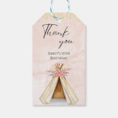 ウォーターカラーテペースリープバー誕生日ありがとう ギフトタグ (裏面)