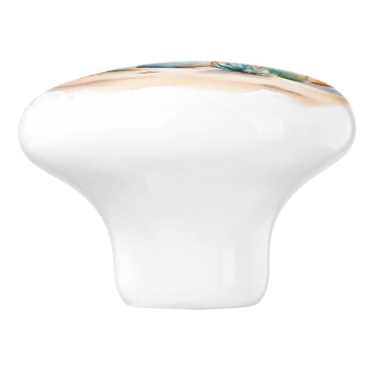 ウォーターカラーデザートイラストレーション セラミックノブ (側面)