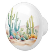 ウォーターカラーデザートイラストレーション セラミックノブ (右)