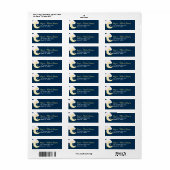 ウォーターカラートゥインクルリトルスター住所 シール (フルシート)