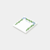 ウォーターカラートピアリーボウガーランド ポストイット (アングル)