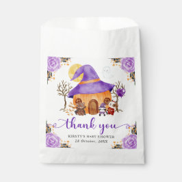 ウォーターカラートリックまたはハロウィーンベイビーシャワーを治療 フェイバーバッグ