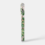 ウォーターカラートロピカルハウスプラント iPhoneケース (左側面)