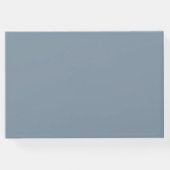 ウォーターカラートロピカルパームビーチ結婚式 ゲストブック (裏面)