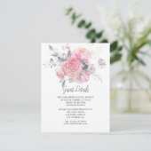 ウォーターカラードードルフローラ結婚ズゲスト詳細 エンクロージャーカード (スタンド正面)