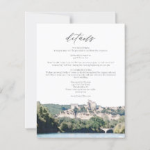 ウォーターカラードードーンリバーサウスフランス詳細カード