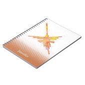 ウォーターカラーナスカハミングバード名前をカスタムする ノートブック (左側)