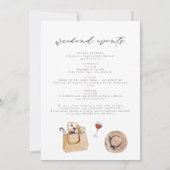 ウォーターカラーナパソノマバレーカリフォルニアワイナリー 招待状 (裏面)