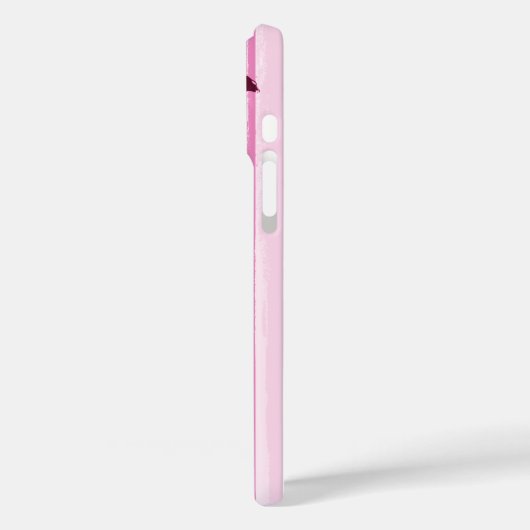 ウォーターカラーハイビスカスハワイアントロピカルピンク Case-Mate iPhoneケース (裏面 / 左)