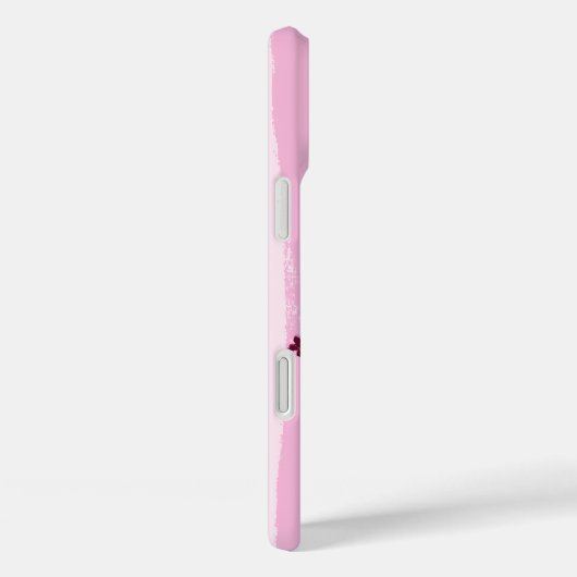 ウォーターカラーハイビスカスハワイアントロピカルピンク Case-Mate iPhoneケース (裏面 / 右)