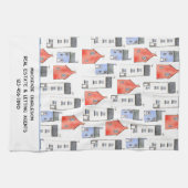 ウォーターカラーハウスアール実在エステートラリーエージェント キッチンタオル (横)