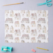 ウォーターカラーハウスデコパージュ 薄葉紙 (クラフト)