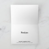 ウォーターカラーハウスビジネスサンキューカード サンキューカード (内部)