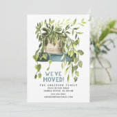 ウォーターカラーハウスプラントの移動発表 招待状 (スタンド正面)