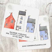 ウォーターカラーハウス実在エステートエージェントプロモーション キーホルダー