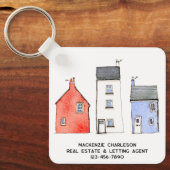 ウォーターカラーハウス実在エステートエージェントプロモーション キーホルダー (正面)