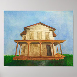 ウォーターカラーハウス ポスター