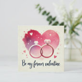 ウォーターカラーハートリング - 永遠に私のもの  シーズンカード (スタンド正面)