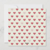 ウォーターカラーハートリング - 永遠に私のもの  シーズンカード (裏面)